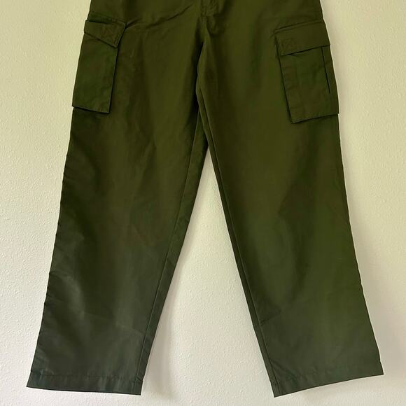 Cannon River blues Ripstop wide leg Cargo pants outdoor Gorpcore army green 2 - Picture 4 of 11